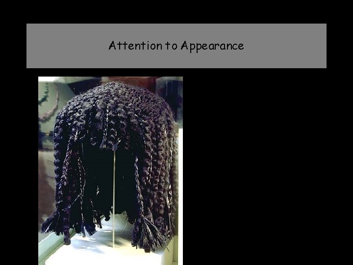 Attention to Appearance 