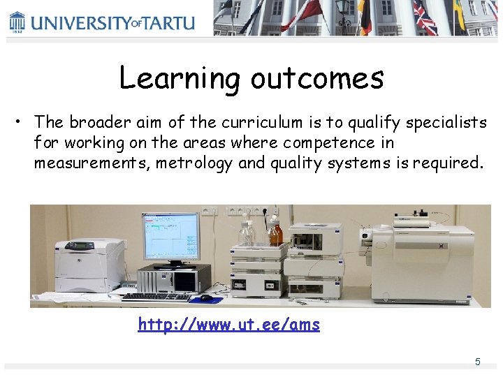 Learning outcomes • The broader aim of the curriculum is to qualify specialists for Learning outcomes • The broader aim of the curriculum is to qualify specialists for