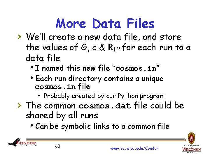 More Data Files › We’ll create a new data file, and store the values