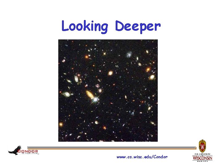 Looking Deeper www. cs. wisc. edu/Condor 