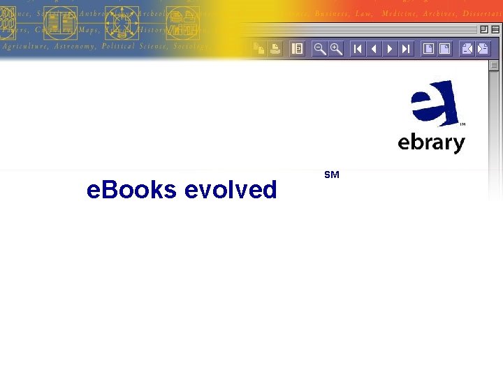 e. Books evolved SM 