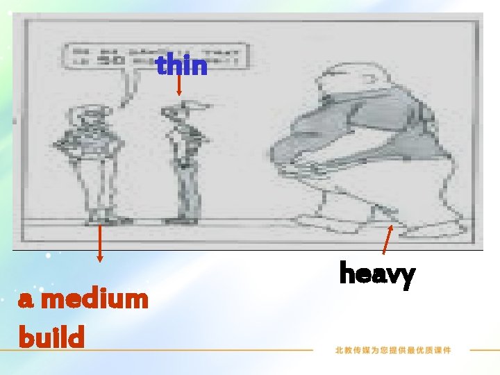 UNIT 9 What does he look like long