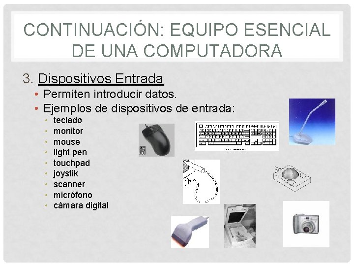Incluye Todos Los Dispositivos útiles Para Introducir Instrucciones