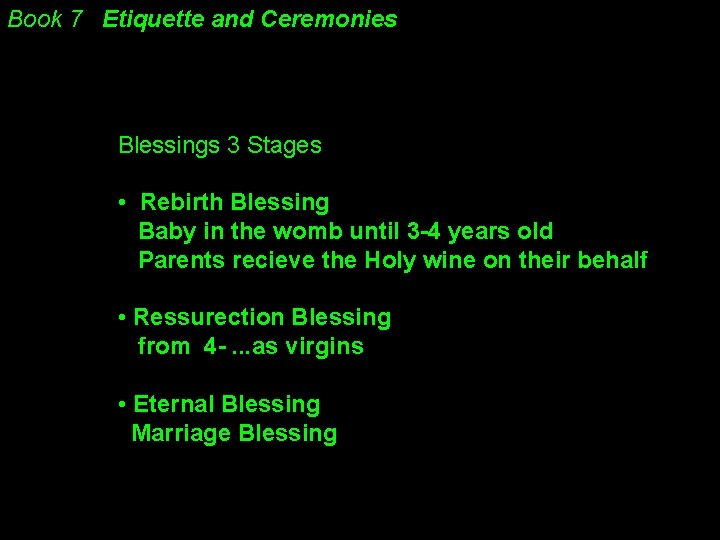 Book 7 Etiquette and Ceremonies Blessings 3 Stages • Rebirth Blessing Baby in the Book 7 Etiquette and Ceremonies Blessings 3 Stages • Rebirth Blessing Baby in the