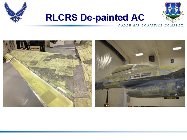 RLCRS De-painted AC OGDEN AIR LOGISTICS COMPLEX 