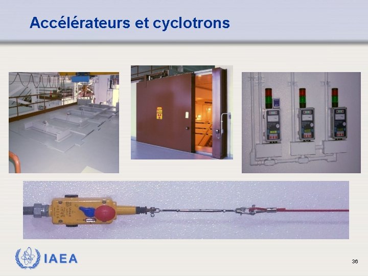 Accélérateurs et cyclotrons IAEA 36 