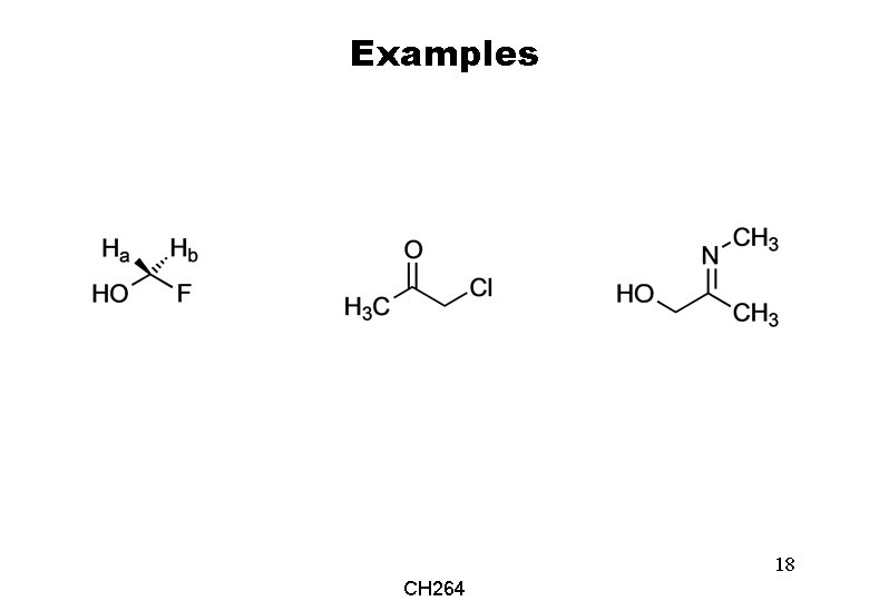 Examples 18 CH 264 