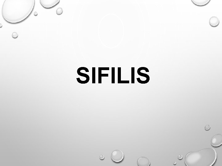 SIFILIS 