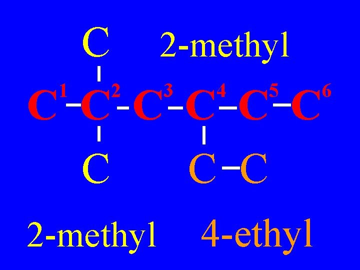 C 2 -methyl 1 2 3 4 5 6 C C C C C