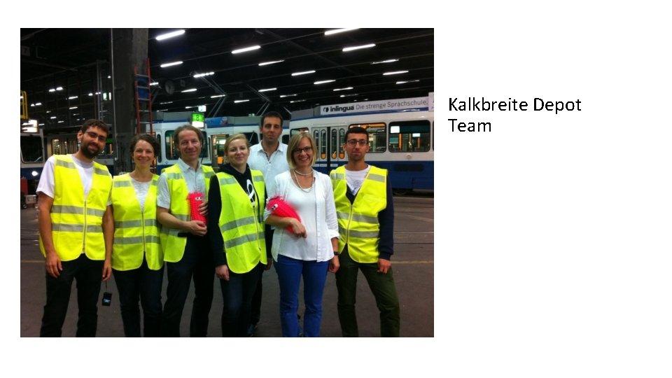 Kalkbreite Depot Team 