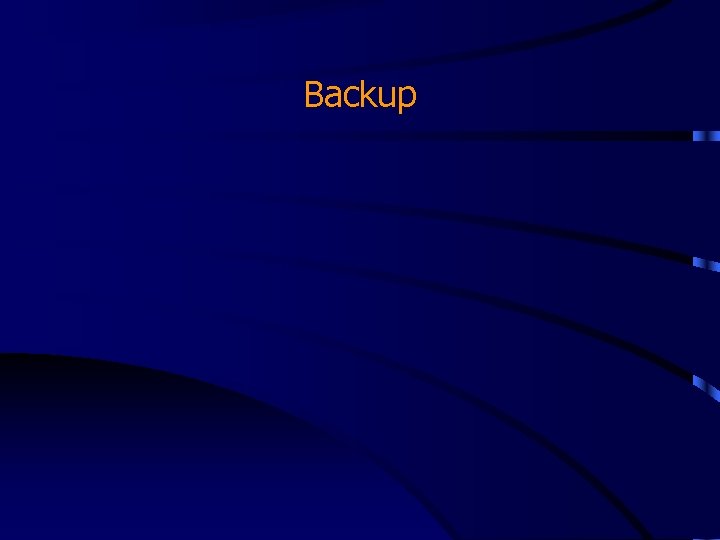Backup Backup
