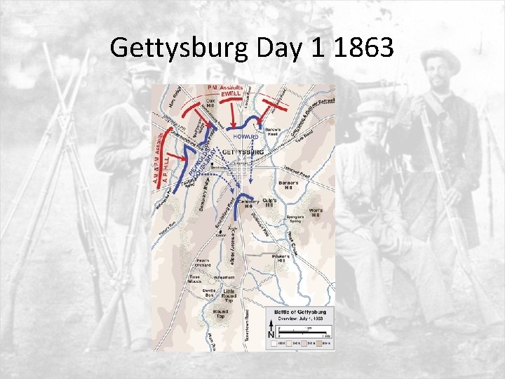 Gettysburg Day 1 1863 