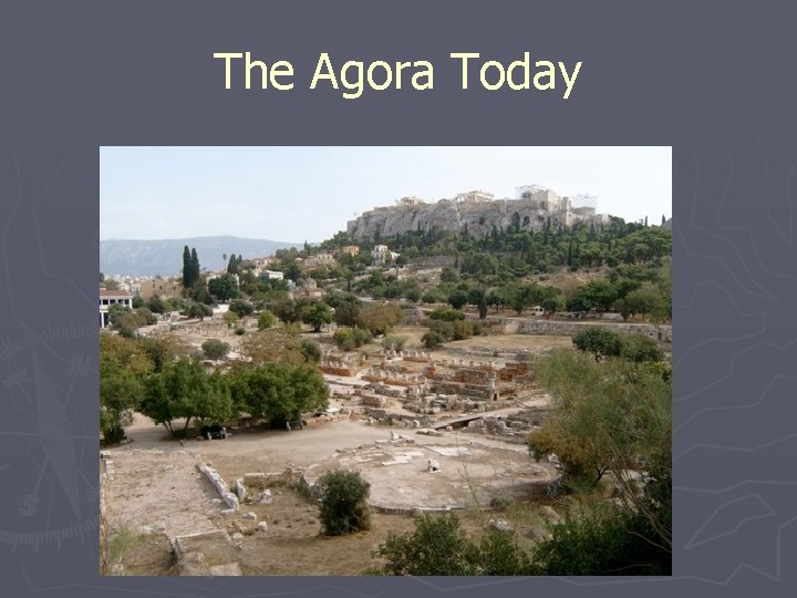 The Agora Today 