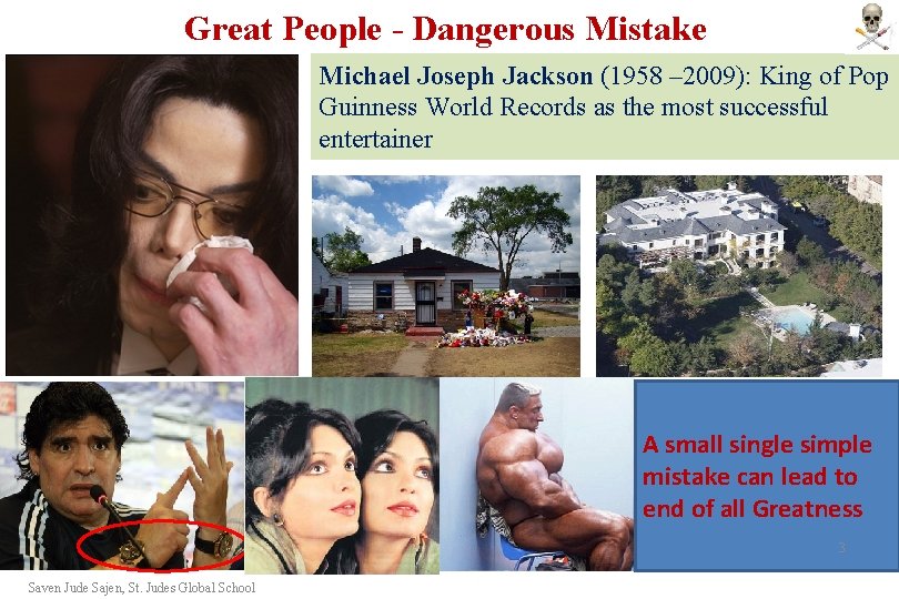 Great People - Dangerous Mistake Michael Joseph Jackson (1958 – 2009): King of Pop Great People - Dangerous Mistake Michael Joseph Jackson (1958 – 2009): King of Pop