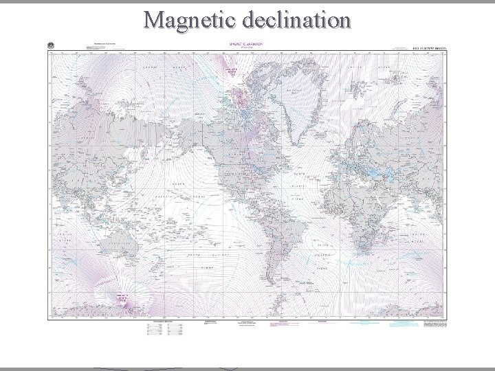 Magnetic declination 