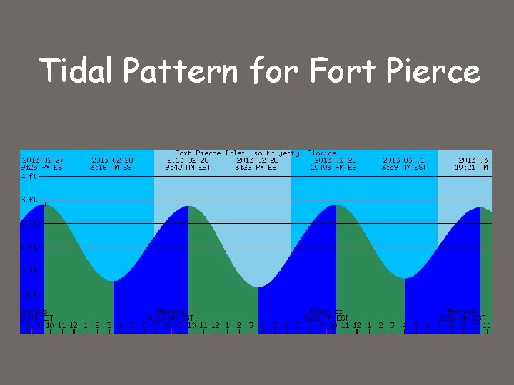 Tidal Pattern for Fort Pierce 