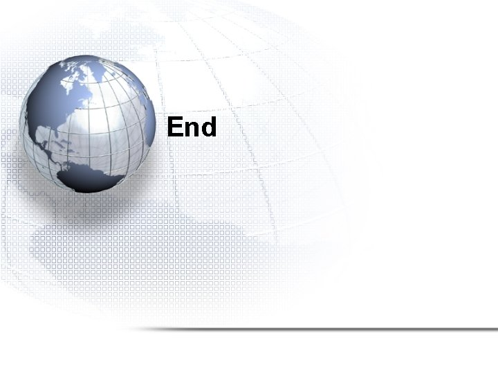 End End