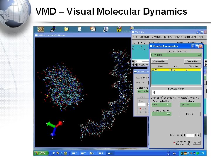 VMD – Visual Molecular Dynamics VMD – Visual Molecular Dynamics