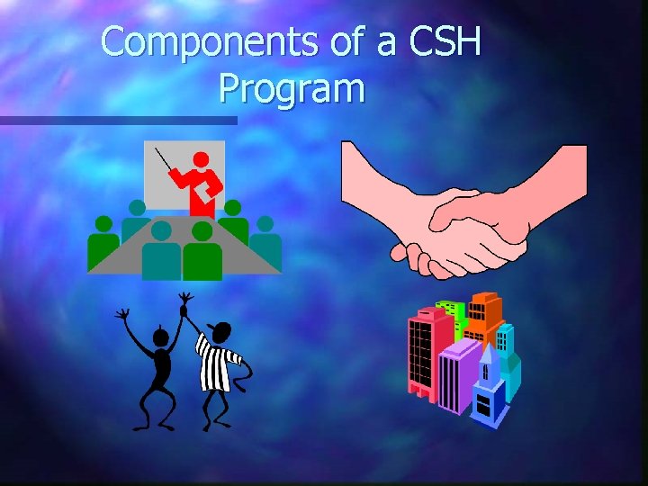 Components of a CSH Program 