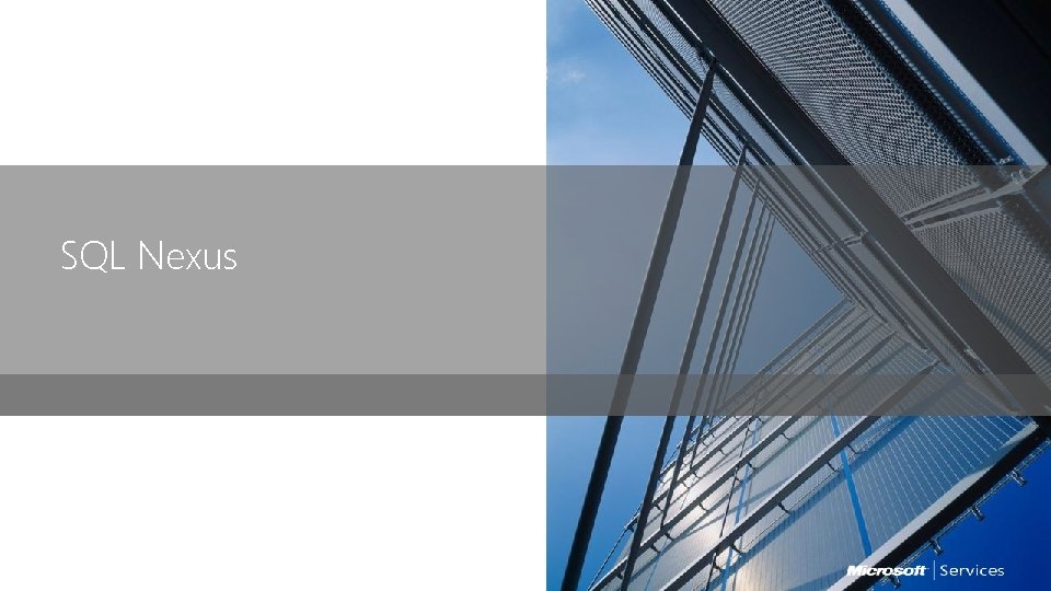 SQL Nexus SQL Nexus