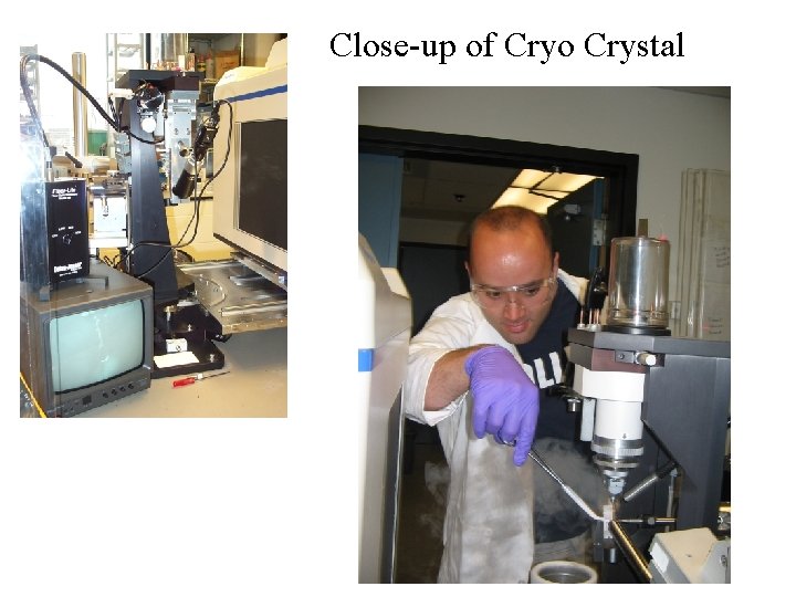 Close-up of Cryo Crystal 