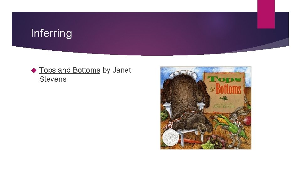 Inferring Tops and Bottoms by Janet Stevens 