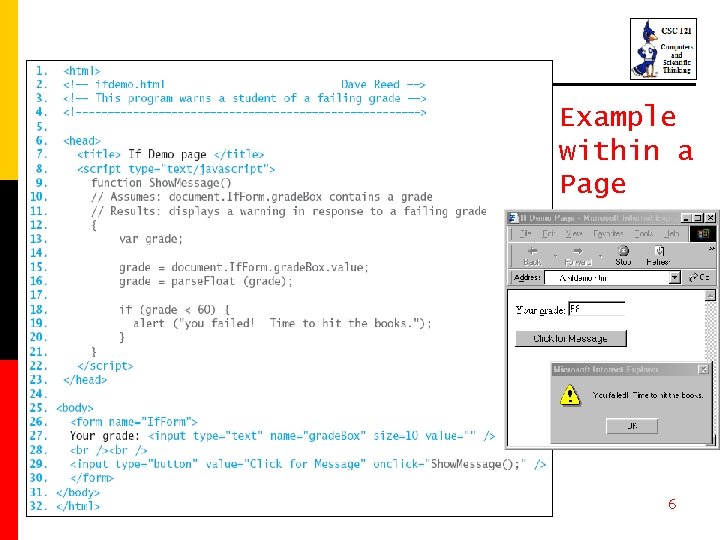 Example within a Page 6 Example within a Page 6