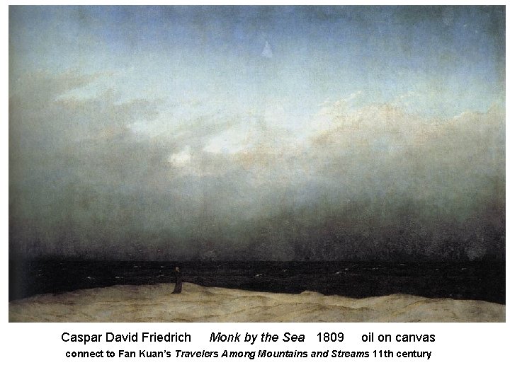 Caspar David Friedrich Monk by the Sea 1809 oil on canvas connect to Fan