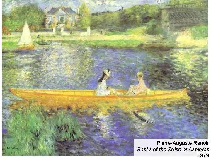 Pierre-Auguste Renoir Banks of the Seine at Asnieres 1879 