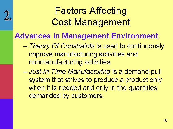 COST MANAGEMENT Accounting Control HansenMowenGuan Chapter 1 Introduction
