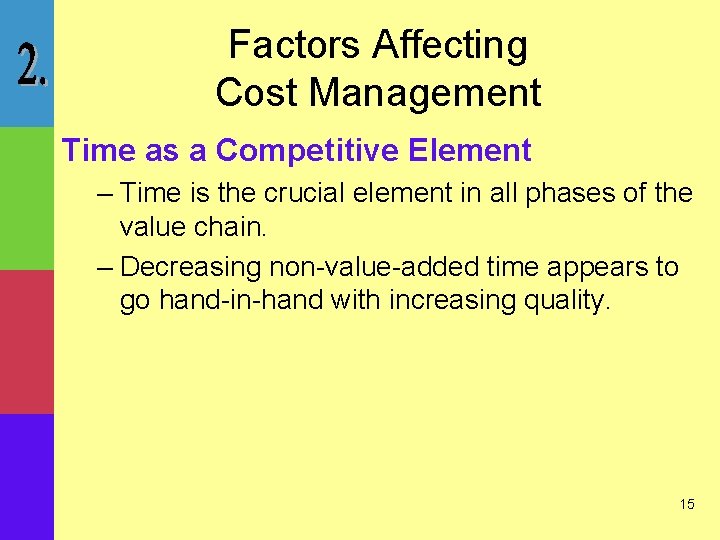 COST MANAGEMENT Accounting Control HansenMowenGuan Chapter 1 Introduction