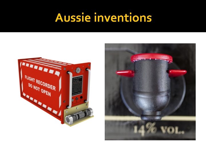 Aussie inventions 