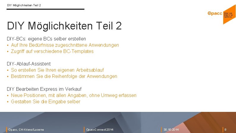 DIY Möglichkeiten Teil 2 DIY-BCs: eigene BCs selber erstellen • Auf Ihre Bedürfnisse zugeschnittene DIY Möglichkeiten Teil 2 DIY-BCs: eigene BCs selber erstellen • Auf Ihre Bedürfnisse zugeschnittene