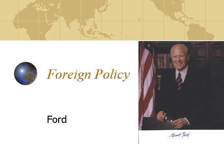 Foreign Policy Ford 