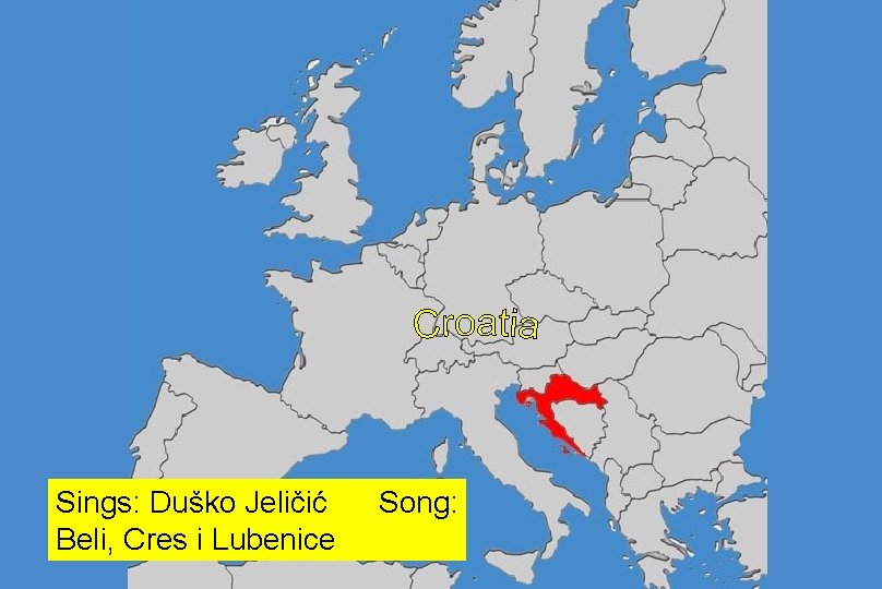 Sings: Duško Jeličić Beli, Cres i Lubenice Song: 