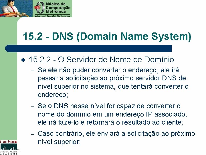 15. 2 - DNS (Domain Name System) l 15. 2. 2 - O Servidor
