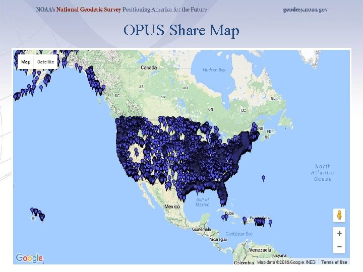 OPUS Share Map 