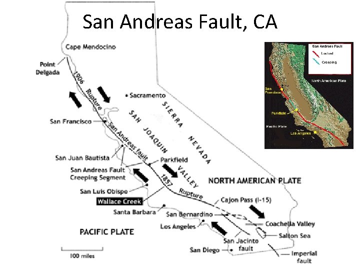 San Andreas Fault, CA 