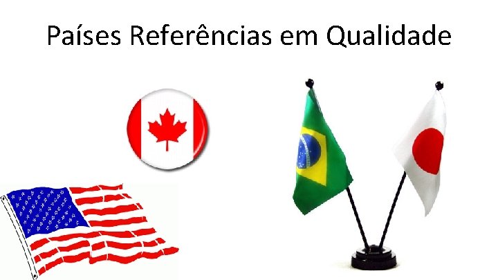 Países Referências em Qualidade 