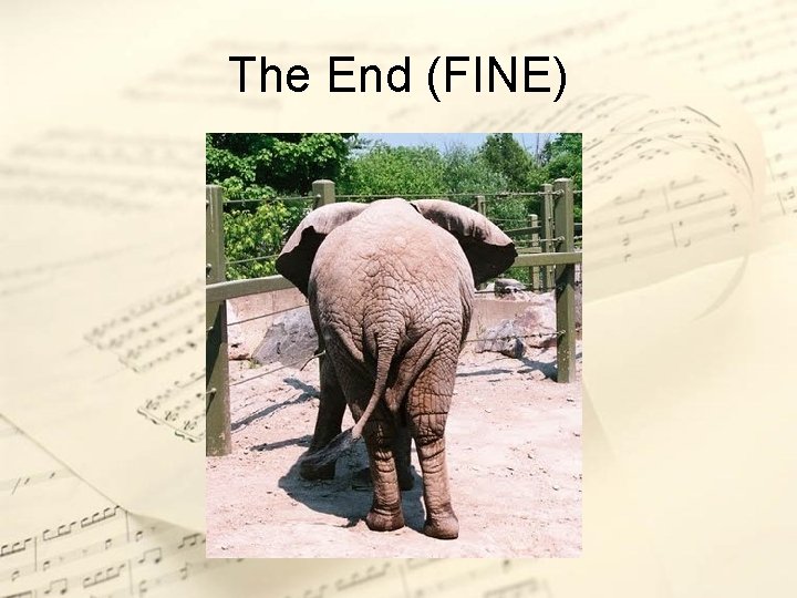 The End (FINE) 