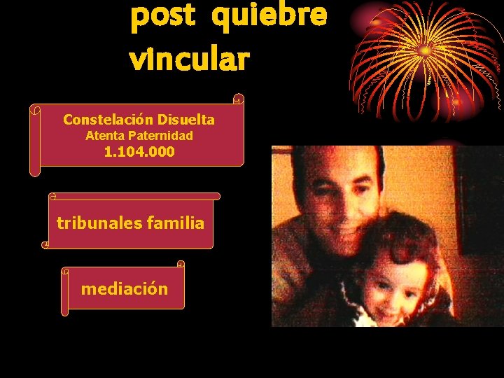 post quiebre vincular Constelación Disuelta Atenta Paternidad 1. 104. 000 tribunales familia mediación 