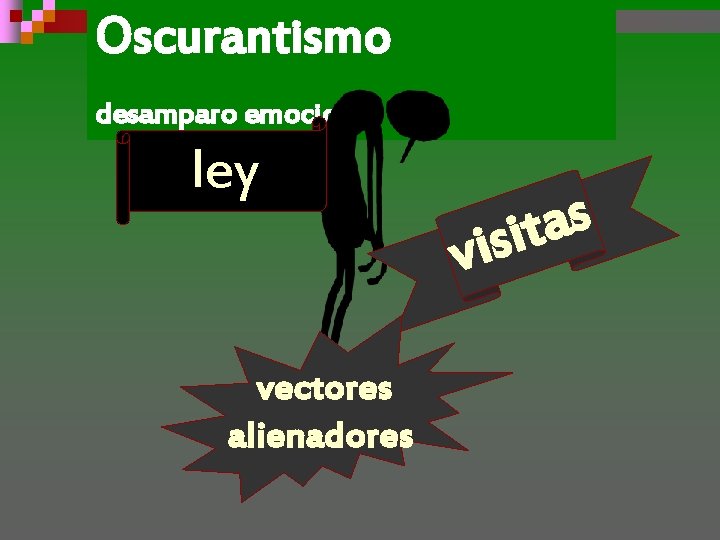 Oscurantismo desamparo emocional ley v s a t i s i vectores alienadores 