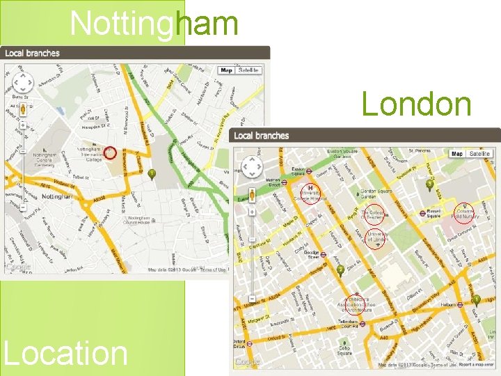 Nottingham London Location Nottingham London Location