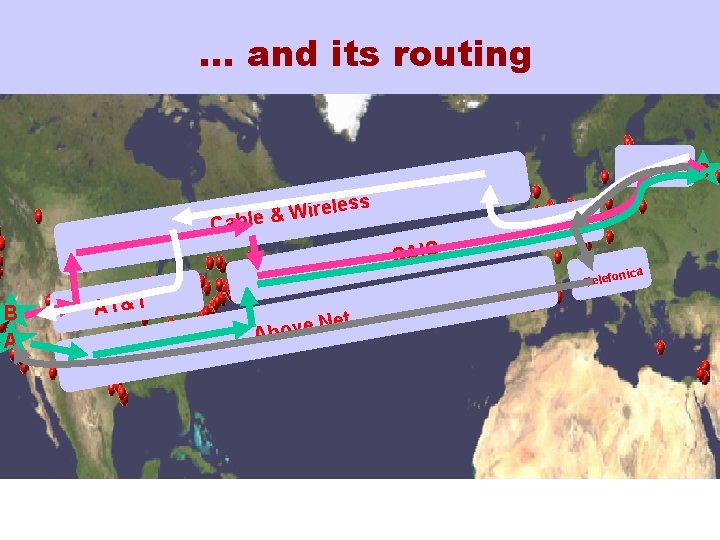 … and its routing RBNet C eless r i W & Cable CAIS nica