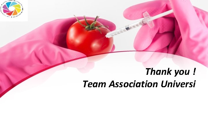 Thank you ! Team Association Universi 