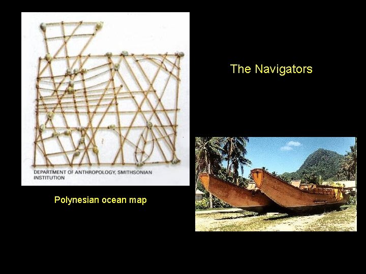 The Navigators Polynesian ocean map 