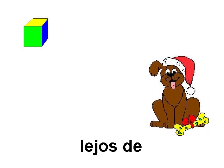 lejos de 