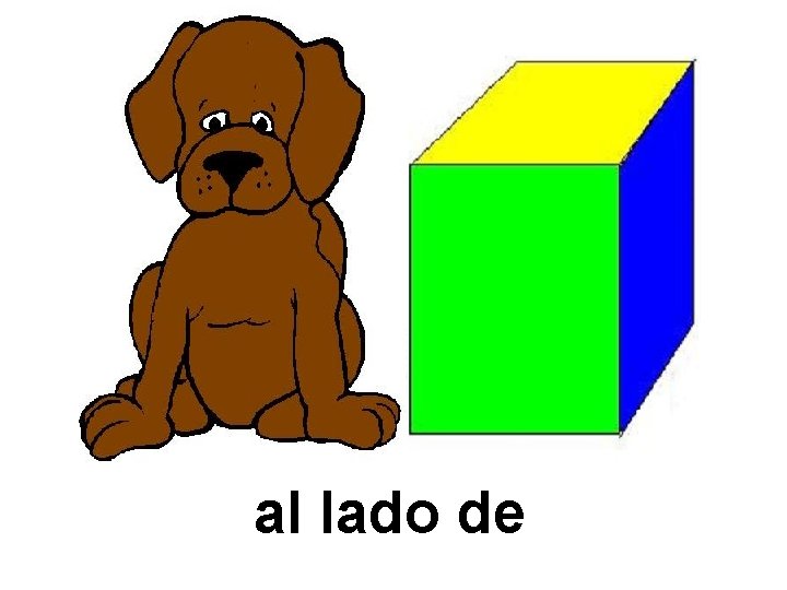 al lado de 