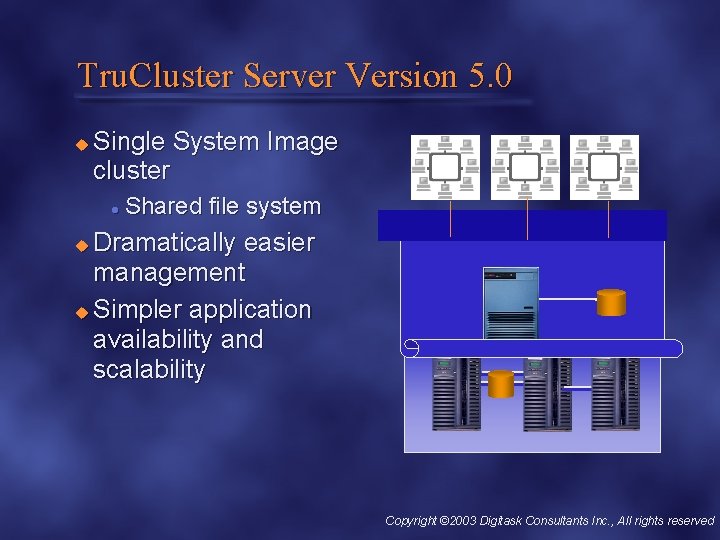 State of the Art UNIX High Availability Tru