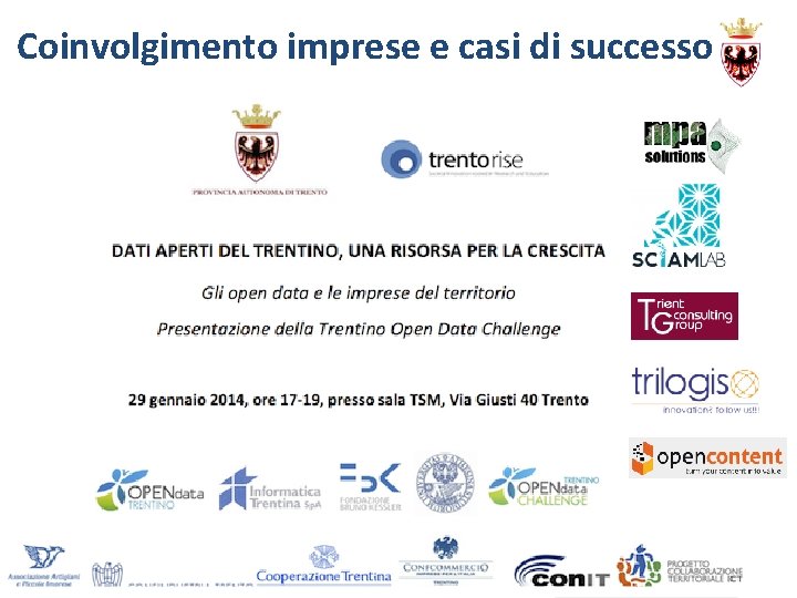 Coinvolgimento imprese e casi di successo 